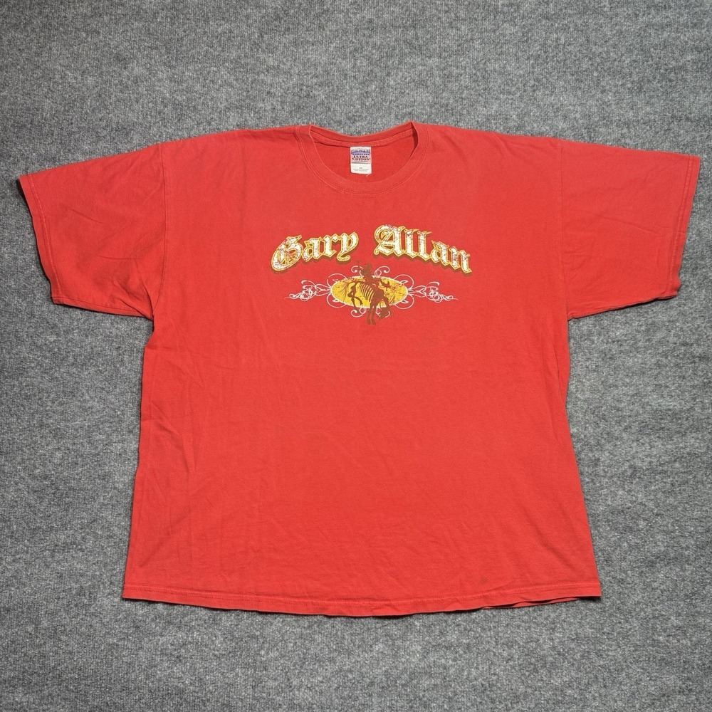 Gary Allan Get Off On The Pain Tour Concert T Shirt county y2k 90s Size XXL